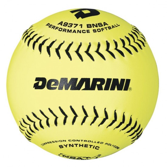 Clearance Sale DeMarini NSA OS 11" 52/275 Synthetic Slowpitch Softballs: WTA9371BNSA