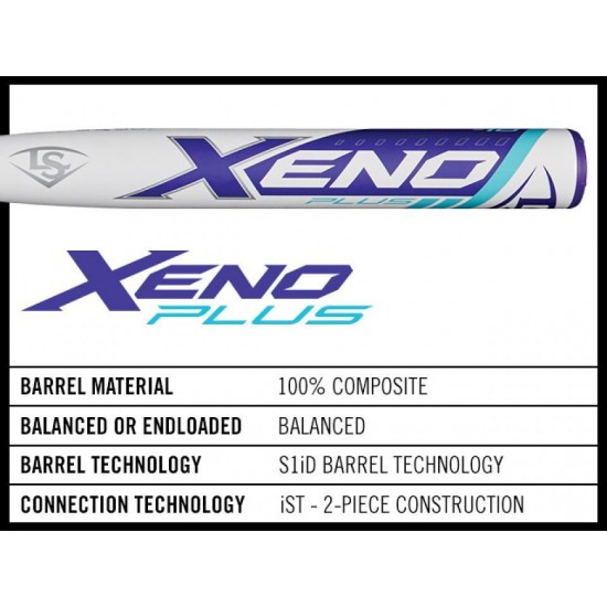 Clearance Sale 2017 Louisville Slugger Xeno Plus -10 Fastpitch Softball Bat: FPXN170