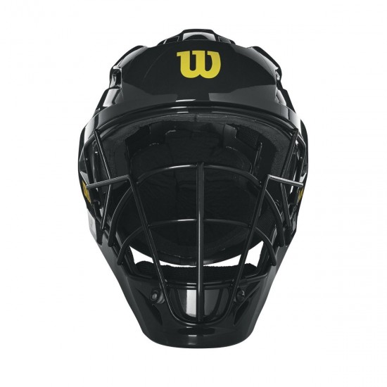 Clearance Sale Wilson Pro Stock Steel Umpire Helmet: WTA5801BL