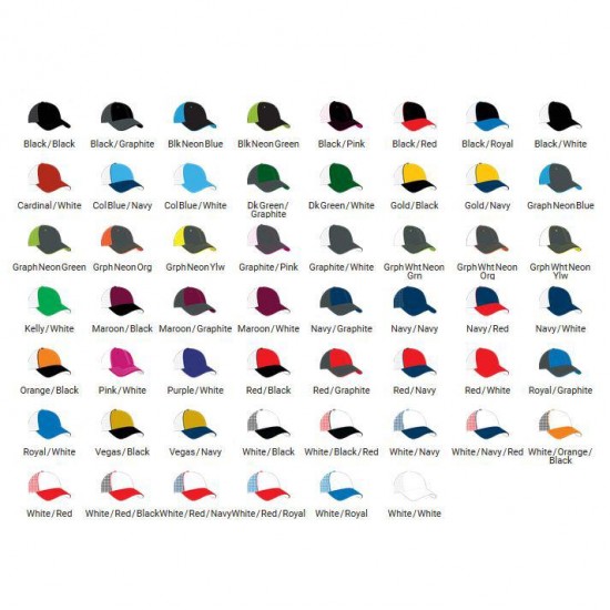 Clearance Sale Pacific Headwear Custom Flex Fit Hat: 404M CUSTOM