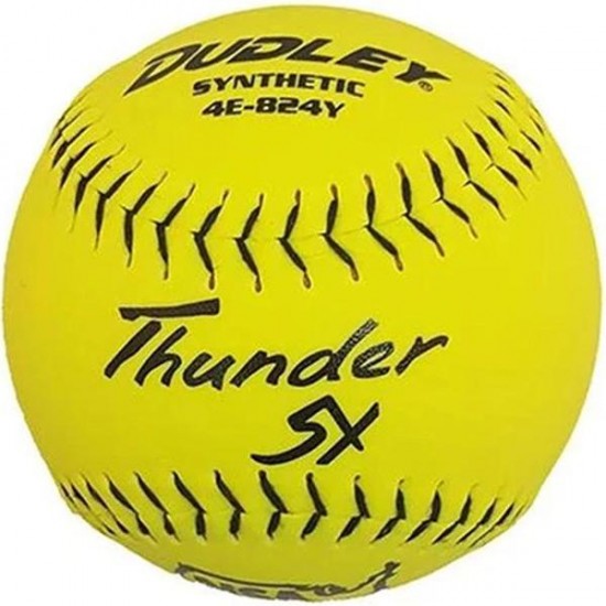 Clearance Sale Dudley NSA Thunder SY ICON 12" 44/400 Synthetic Slowpitch Softballs: 4E-824Y