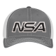 Clearance Sale NSA Outline Series Graphite Flex Fit Hat: 404M-GRWH
