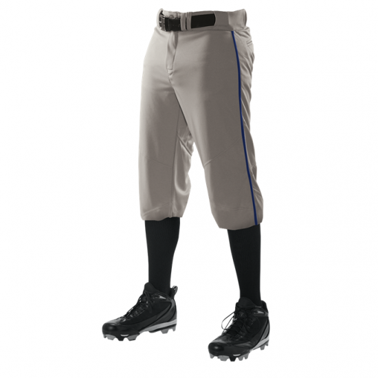 Clearance Sale Alleson Adult Crush Knicker Baseball Pants with Piping: 655PKB