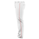 Clearance Sale Alleson Adult Crush Open Bottom Baseball Pants with Piping: 655WLB