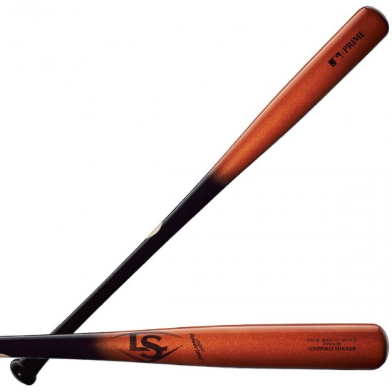 Clearance Sale Louisville Slugger MLB Prime Birch M110 Pennies Wood Baseball Bat: WBL2434010