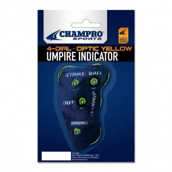 Clearance Sale Champro Sports 4 Dial Umpire Indicator: A042