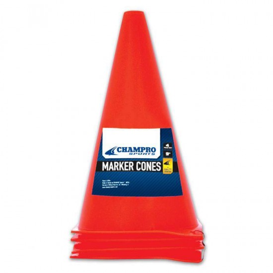 Clearance Sale Champro Sports Training Cones (Set of 4): A130