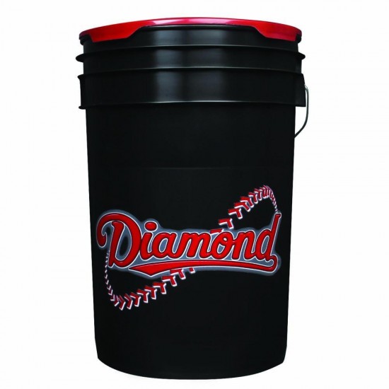 Clearance Sale Diamond 6 Gallon Ball Bucket with Padded Lid: BKT