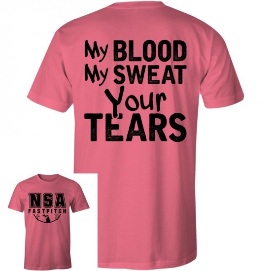 Clearance Sale DSG Apparel Blood Sweat Tears T-Shirt: GD-BST