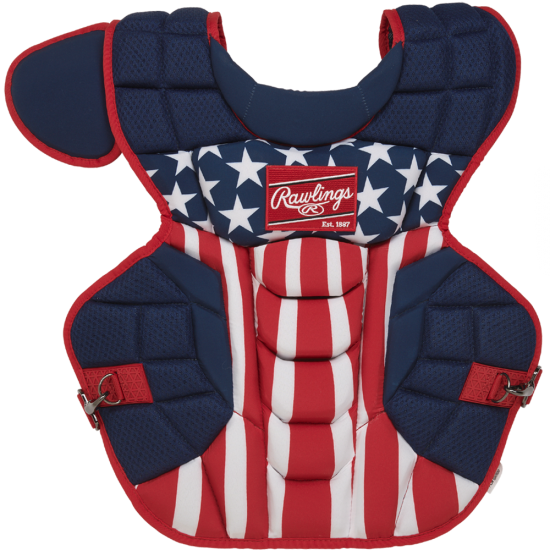 Clearance Sale Rawlings Velo 2.0 NOCSAE Catcher's Chest Protector: CPV2N / CPV2NI