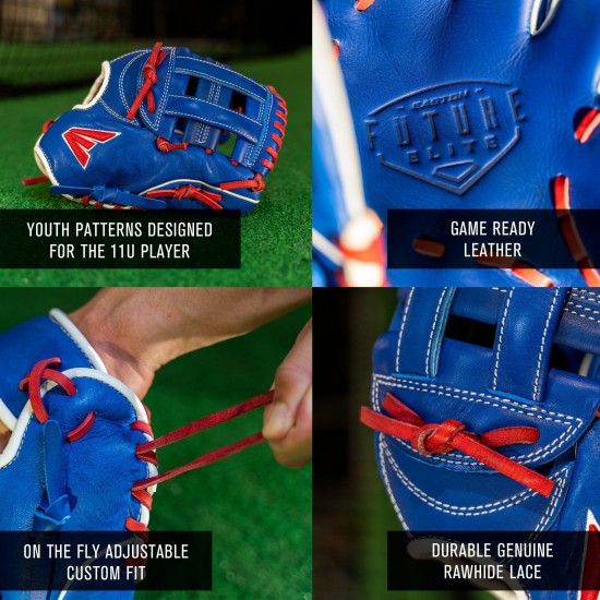 Clearance Sale Easton Future Elite 11" Baseball Glove: FE1100-BKOR