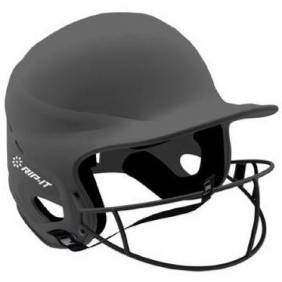 Clearance Sale Rip It Vision Pro Matte Fastpitch Softball Batting Helmet with Mask: VIS