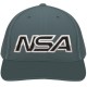 Clearance Sale NSA Outline Series Graphite Flex Fit Hat: 404M-GRAPHITE