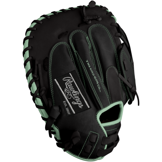 Clearance Sale Rawlings Heart of the Hide 33" Midnight Mint DSG Exclusive Fastpitch Catcher's Mitt: PROCM33FP-24MMDSG