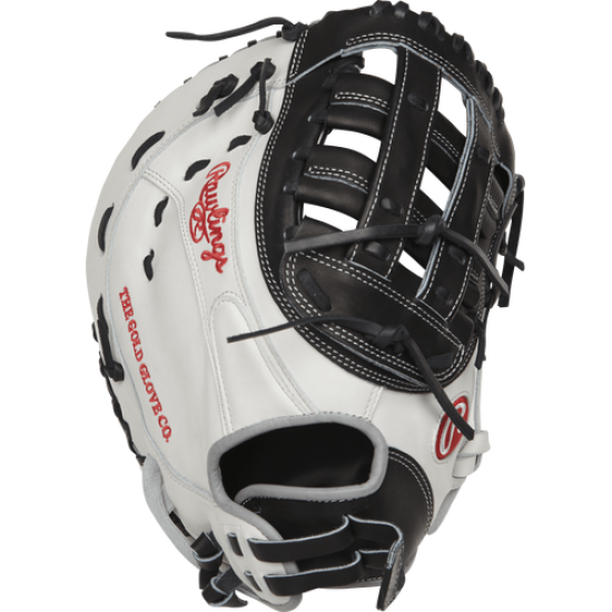 Clearance Sale Rawlings Heart of the Hide 13" Fastpitch First Base Mitt: PROFM19SB-17BW