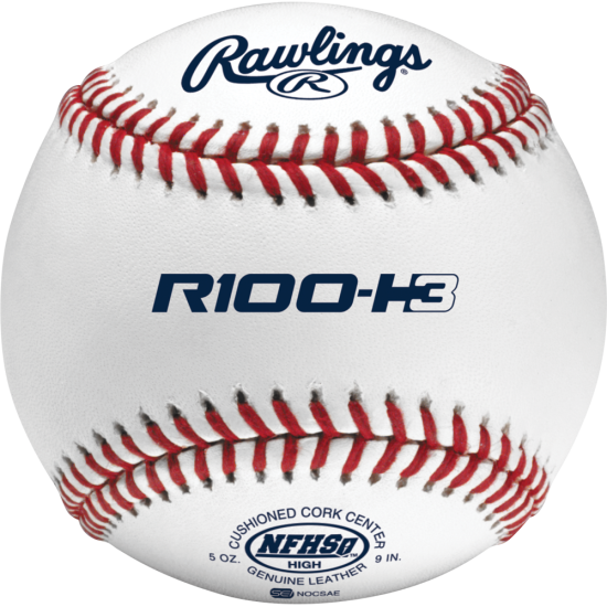Clearance Sale Rawlings R100 NFHS NOCSAE High School Baseballs: R100-H3