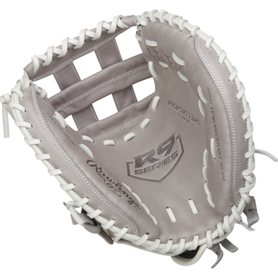 Clearance Sale Rawlings R9 33" Fastpitch Catcher's Mitt: R9SBCM33-24G
