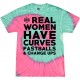 Clearance Sale DSG Apparel Real Women Tie Dye T-Shirt: TD-REALW