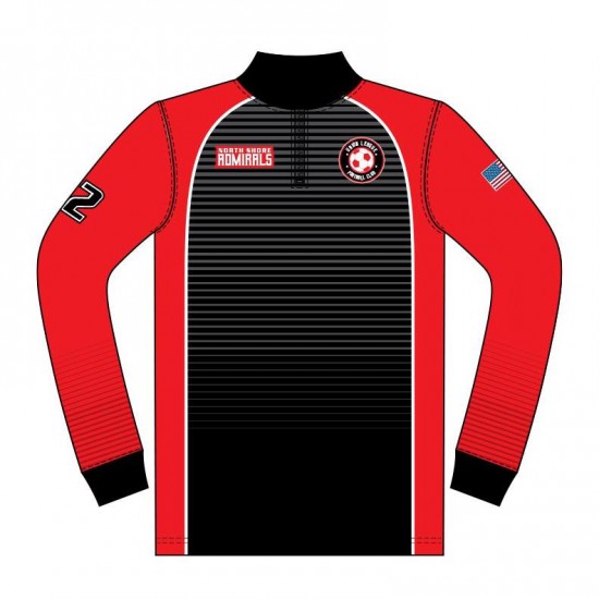 Clearance Sale Champro Custom Sublimated 1/4 Zip Pullovers: JUICE 1/4ZIP