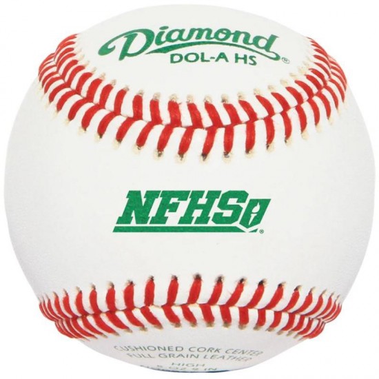 Clearance Sale Diamond DOL-A NFHS NOCSAE Baseballs: DOL-A HS